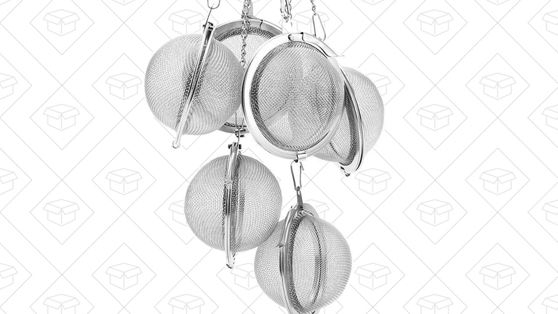 6-Pack Tea Balls, $7 with code PBJBPK98